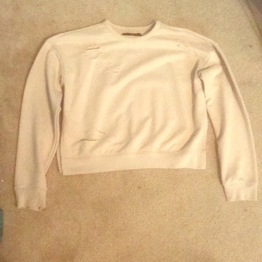 Forever 21 distressed sweater